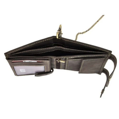 Kieszeń na bilon i banknoty w portfelu 2901-BIC / Coin and banknote compartments in 2901-BIC wallet